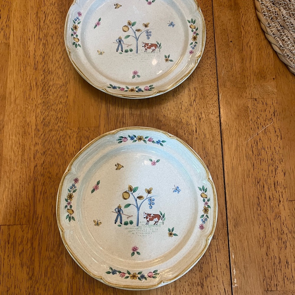 Vintage Heartland Dinner Plates